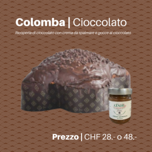 Colomba Pasquale Artigianale al Cioccolato