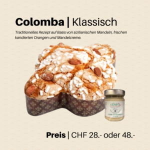 Klassische handwerkliche Colomba Pasquale