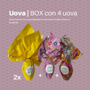 BOX Degustazione uova di Pasqua