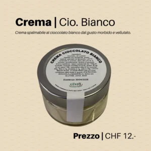 Crema al cioccolato bianco