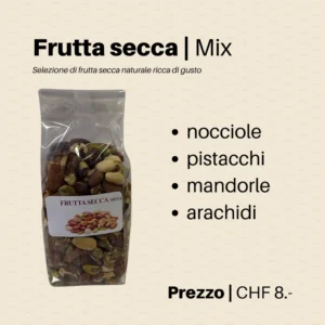 Frutta secca mista naturale