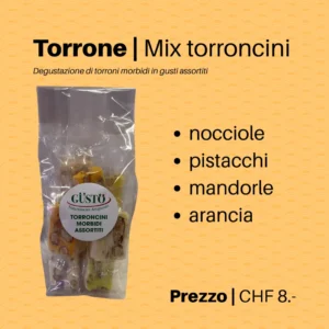 Torroncini morbidi assortiti