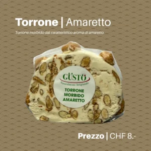 Torrone morbido amaretto
