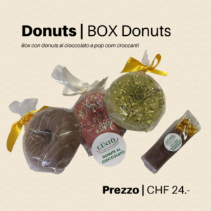 BOX Degustazione donuts al cioccolato