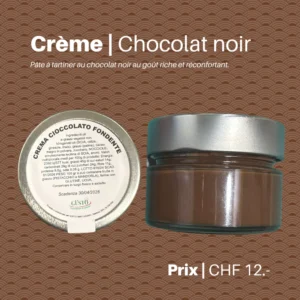 Crème au chocolat noir