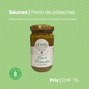 Pesto de pistache