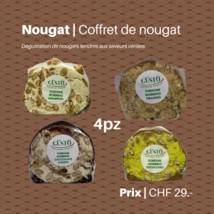 COFFRET Dégustation de nougat tendre