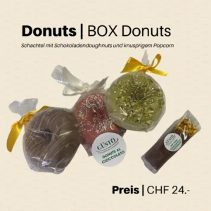 BOX Schokoladen-Donuts-Verkostung