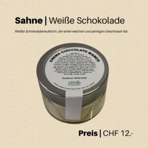 Weiße Schokoladencreme