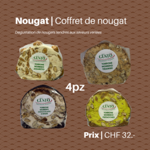 COFFRET Dégustation de nougat tendre